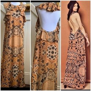 For love and lemons Margot Maxi‎ dress in print